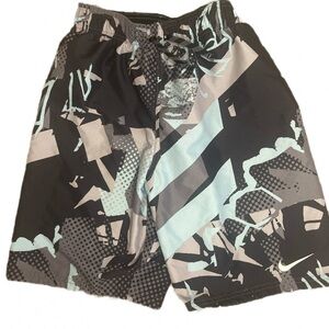 Nike Boy's Drift Graffiti Breaker Swim Trunks Sz XL